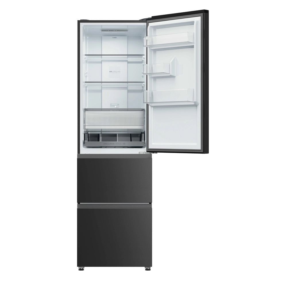 Haier HTR3518ENMTK 60/40 Fridge Freezer - Black