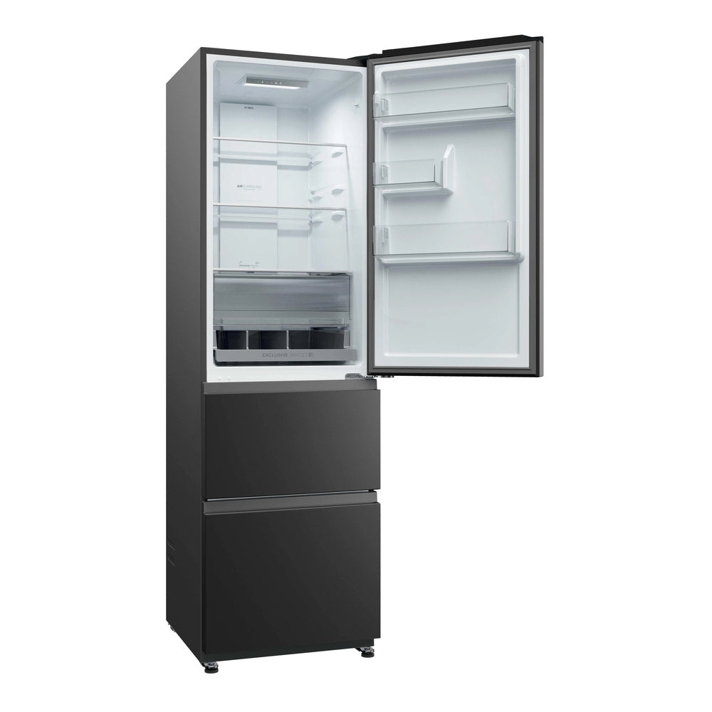 Haier HTR3518ENMTK 60/40 Fridge Freezer - Black