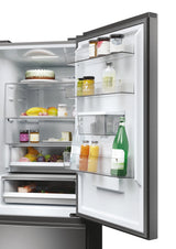 Haier HTW5618EWMG 60/40 Fridge Freezer - Silver