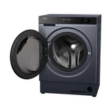 Haier HWB100B14858GUUK 10kg 1400 Spin Washing Machine - Graphite & Black