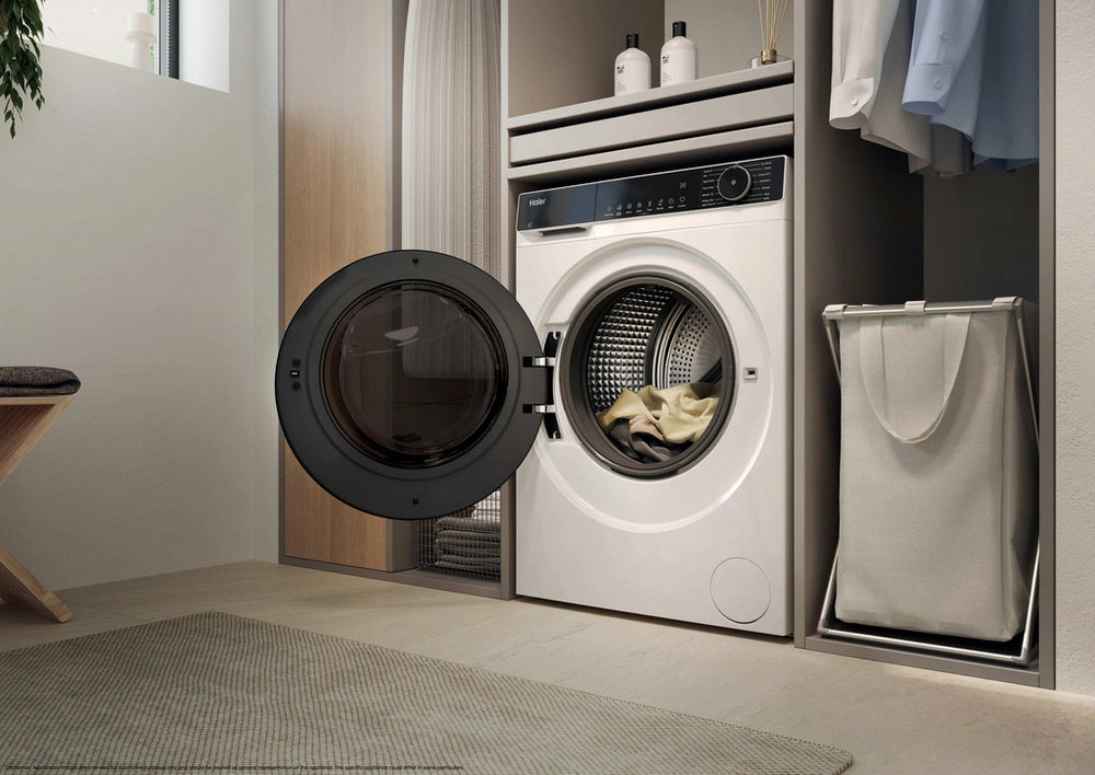 Haier HWD90BP14357TUUK 9kg/5kg 1400 Spin Washer Dryer - White