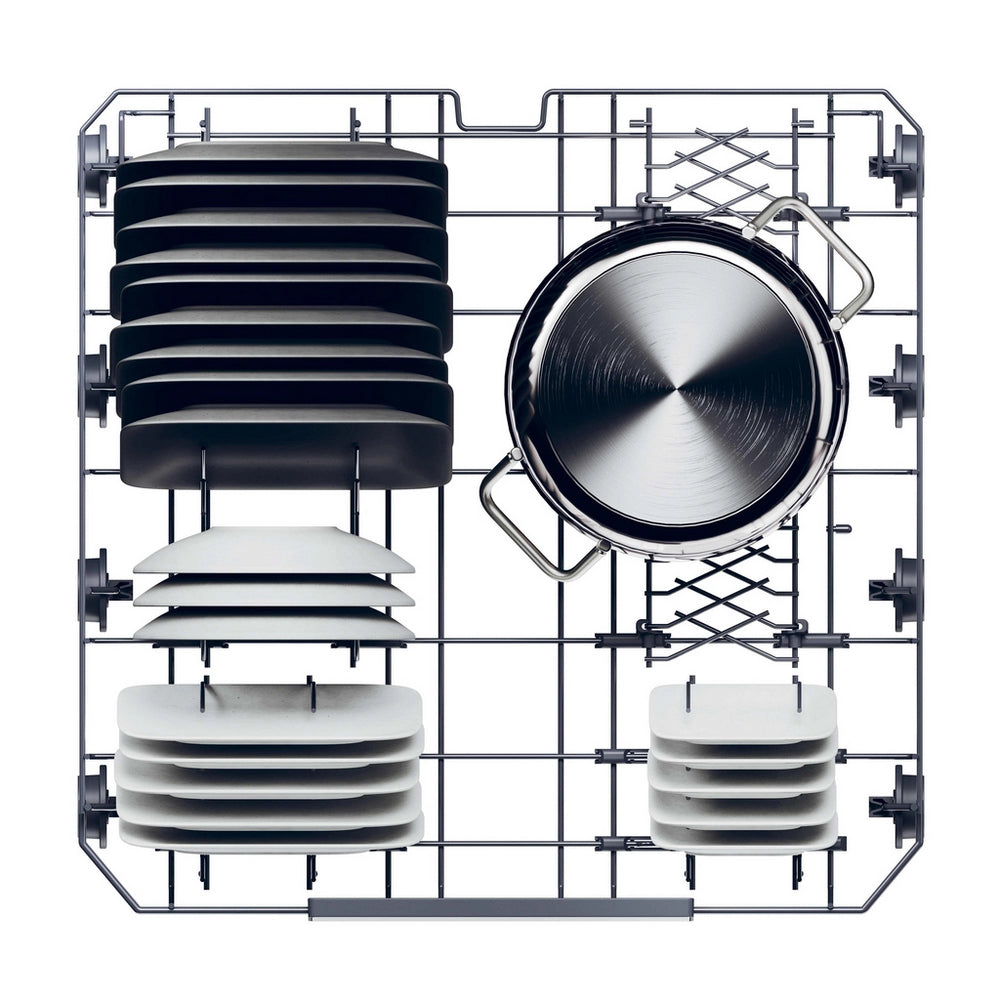 Haier XF 6B2M3BX-80 Dishwasher - Silver - 16 Place Settings