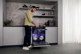 Haier XS 4A4M4BB-80 Integrated Dishwasher - 14 Place Settings