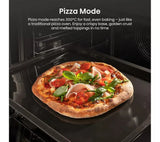 Hisense BI622ABPGUK Built In Electric Single Steam, Plug & Play Oven - Jet Black