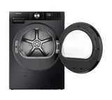 Hisense 3S Series DH3S802BB3 WiFi-enabled 8kg Heat Pump Tumble Dryer - Black