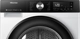 Hisense 3S Series DH3S802BW3 WiFi-enabled 8kg Heat Pump Tumble Dryer - White