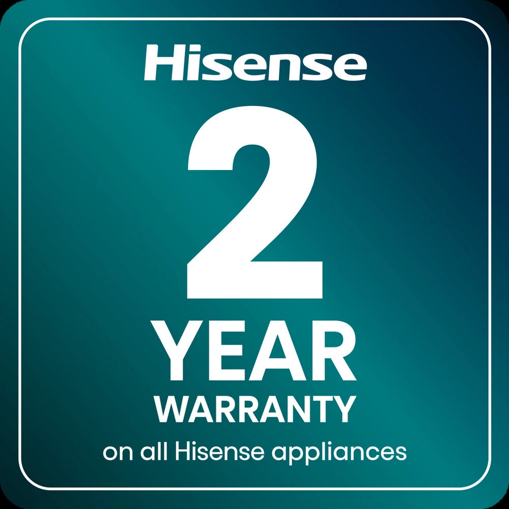 Hisense HDCEC5C10B 50cm Double Oven Electric Cooker with Ceramic Hob - Black