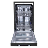 Hisense HS523E15BUK Slimline Dishwasher - Black - 10 Place Settings