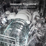 Hisense HS523E15WUK Slimline Dishwasher - White - 10 Place Settings