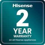 Hisense HS642D90WUK Full-Size Dishwasher - White - 14 Place Settings