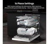 Hisense HS663A90WUK Dishwasher - White - 16 Place Settings
