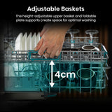Hisense HV16AUK Integrated Dishwasher - 16 Place Settings