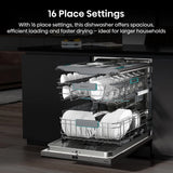 Hisense HV16AUK Integrated Dishwasher - 16 Place Settings