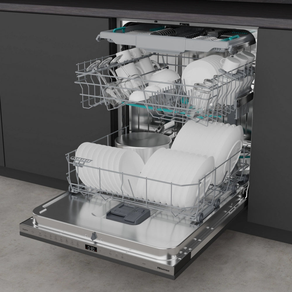 Hisense HV663A60UK Built in Dishwasher - 16 Place Settings