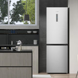 Hisense RB395N4BCE 60/40 Total No Frost Fridge Freezer - Stainless Steel