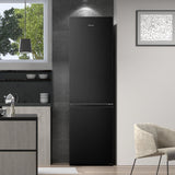 Hisense RB435N4BFE 59.5cm 60/40 Total No Frost Fridge Freezer - Black