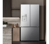 Hisense RF815N4SESE Total No Frost Plumbed American Fridge Freezer - Silver