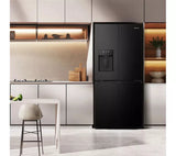 Hisense RQ5P470SYFD Total No Frost American Fridge Freezer - Black