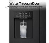 Hisense RQ5P470SYFD Total No Frost American Fridge Freezer - Black