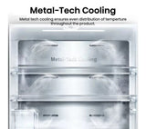 Hisense RQ5P470SYFD Total No Frost American Fridge Freezer - Black