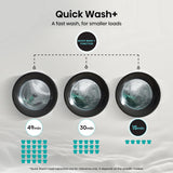 Hisense WF3S1243BW3 12kg 1400 Spin, Steam Washing Machine - White
