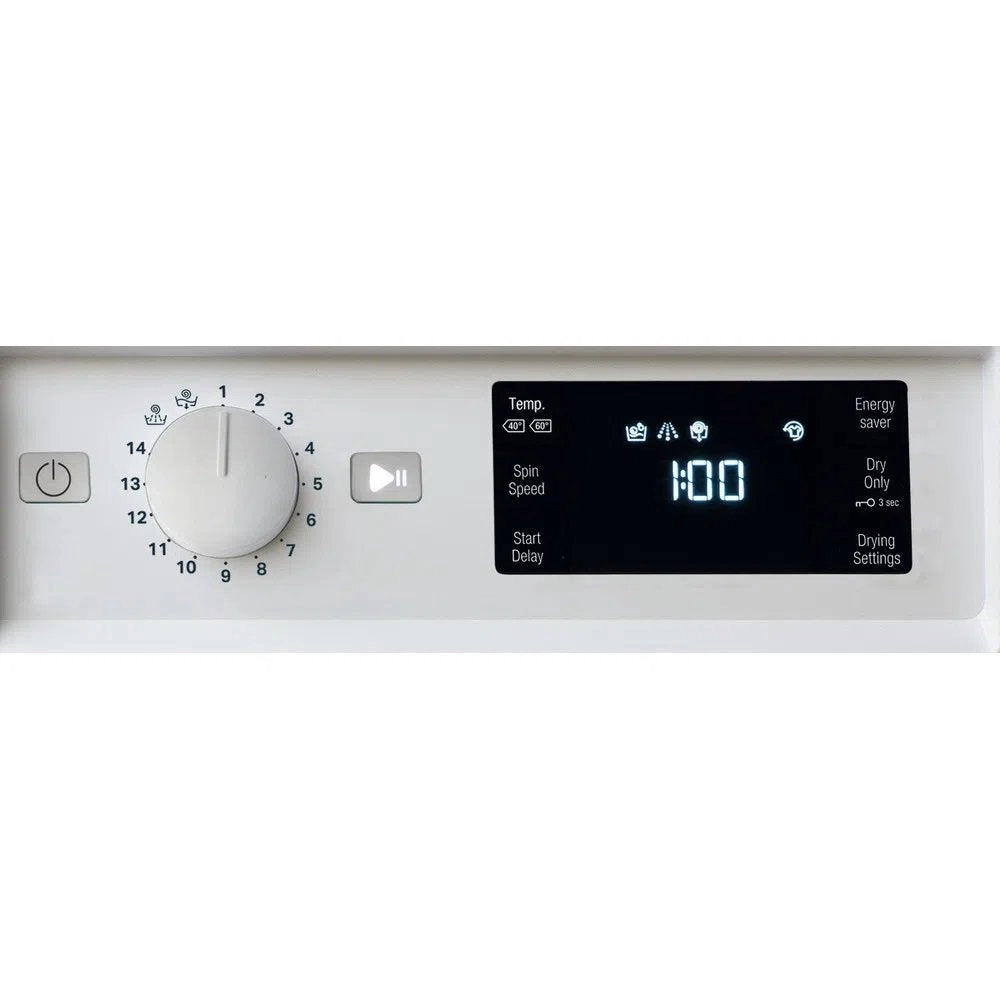 Hotpoint BIWDHG861485 8kg/6kg 1400 Spin Integrated Washer Dryer - White