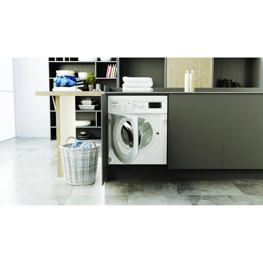 Hotpoint BIWDHG961485 9kg/6kg 1400 Spin Integrated Washer Dryer - White