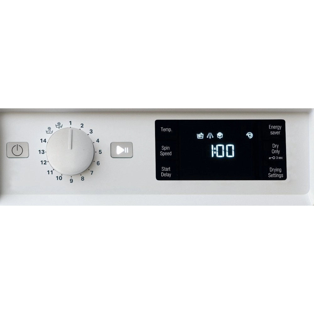 Hotpoint BIWDHG961485 9kg/6kg 1400 Spin Integrated Washer Dryer - White