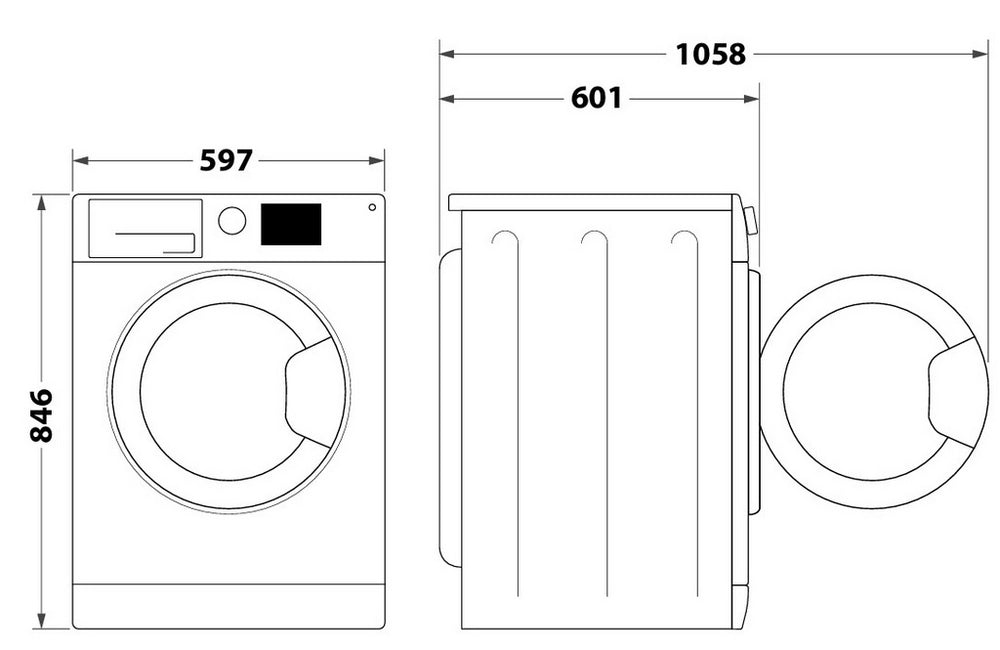 Hotpoint CHDC92WWGDUK 9kg Condenser Tumble Dryer - White