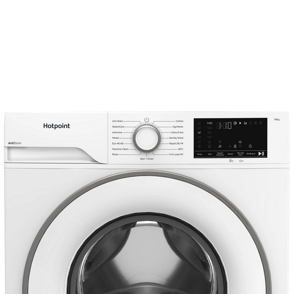 Hotpoint H101ANTISTAIN 10kg 1400 Spin Washing Machine - White