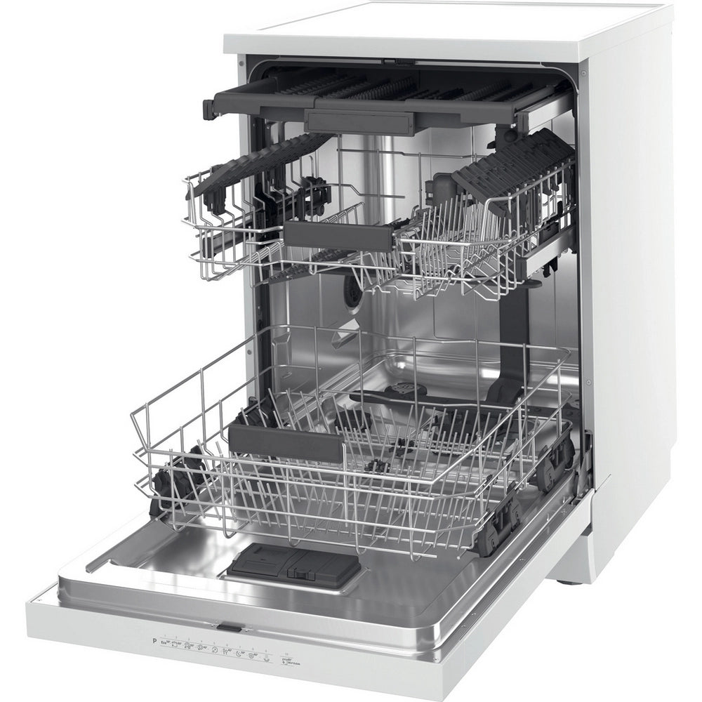 Hotpoint Maxi Space H7FHP43WUK Dishwasher with Third Rack - White - 15 Place Settings