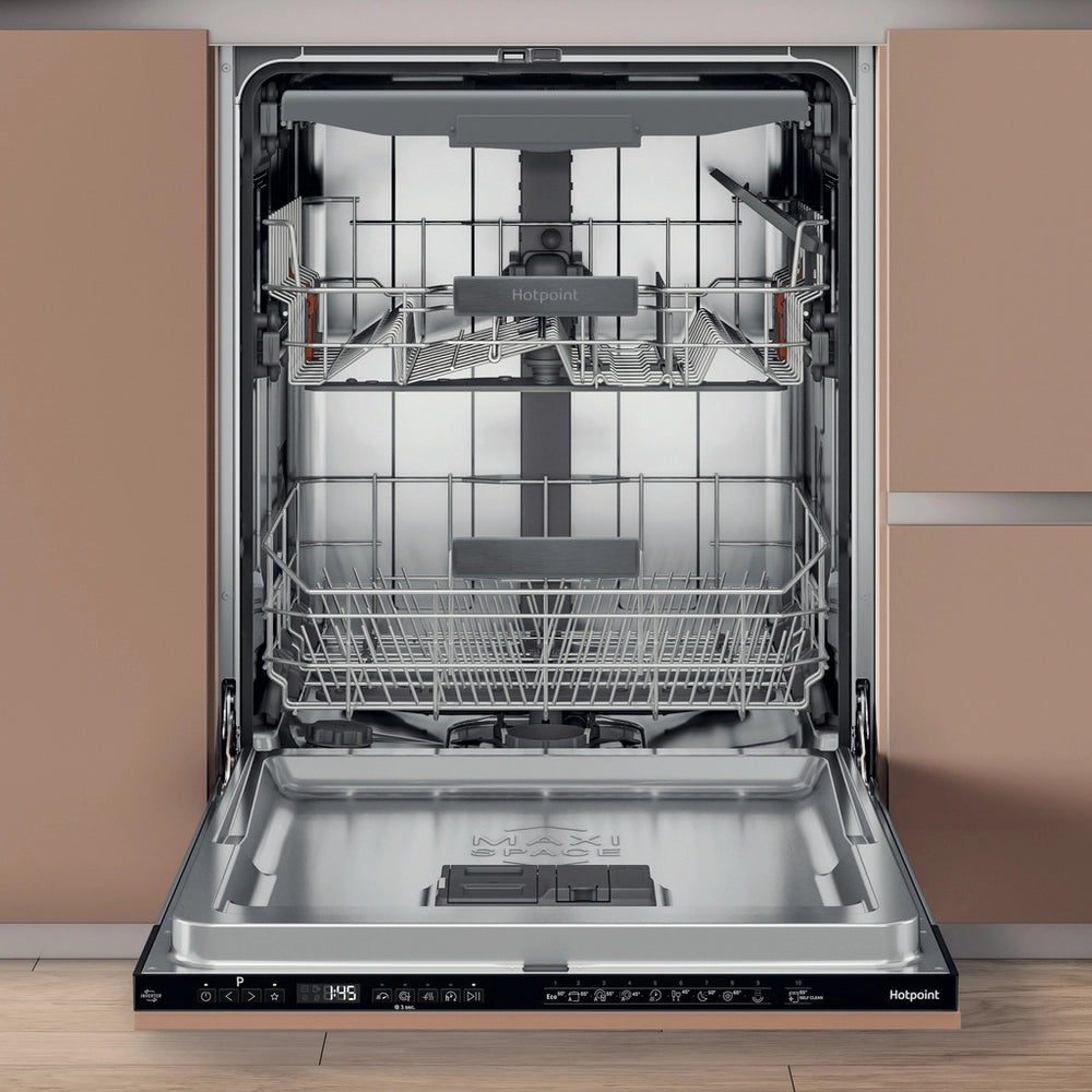 Hotpoint Maxi Space H7IC16M6 UK Integrated Dishwasher with Third Rack - 16 Place Settings