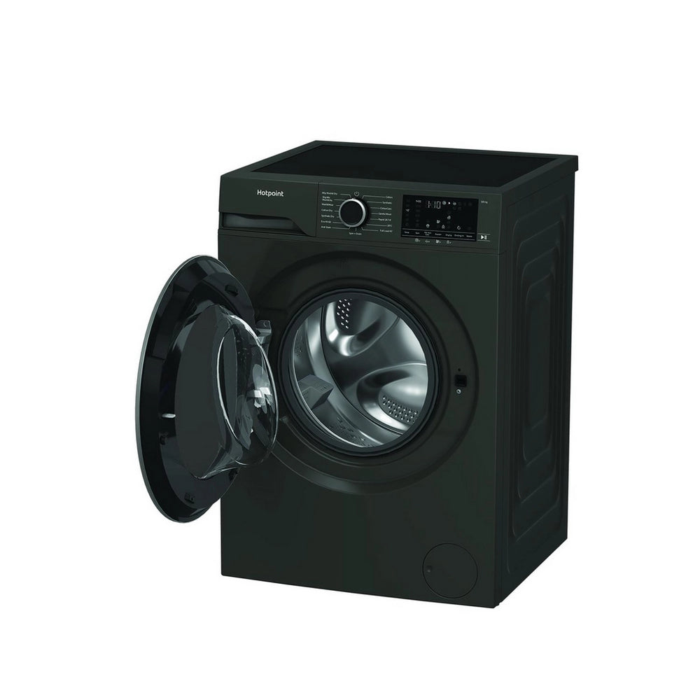 Hotpoint HBD8680GANTISTAINUK 8kg 1400 Spin Washer Dryer - Graphite