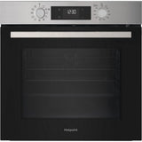 Hotpoint HO278PXUK 60cm Built In Electric Single Oven - Silver