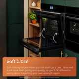 Hotpoint HOI68PT1SBUKC 59.5cm Built In Electric Single Oven - Black