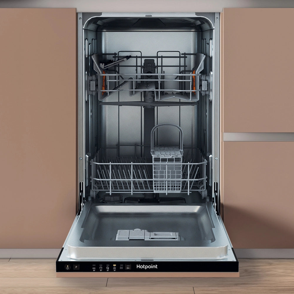 Hotpoint HP2ID10CS80UK Built in Slimline Dishwasher - 10 Place Settings