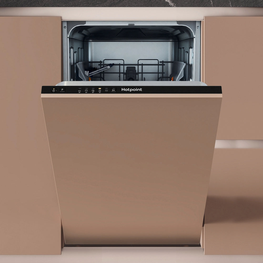 Hotpoint HP2ID10CS80UK Built in Slimline Dishwasher - 10 Place Settings