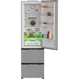 Hotpoint HPKF 5351 XP4UK Dual No Frost 3 Door American Fridge Freezer with VitalCare - Brushed Steel