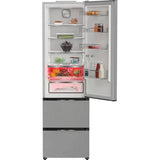Hotpoint HPKF 5351 XP4UK Dual No Frost 3 Door American Fridge Freezer with VitalCare - Brushed Steel
