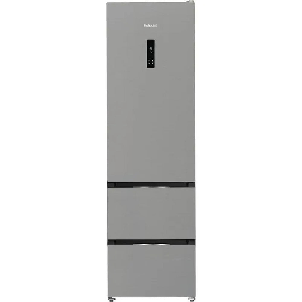 Hotpoint HPKF 5351 XP4UK Dual No Frost 3 Door American Fridge Freezer with VitalCare - Brushed Steel