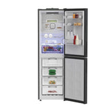 Hotpoint HPKF6353XBR4UK Freestanding 59.7cm 60/40 Fridge Freezer - Inox