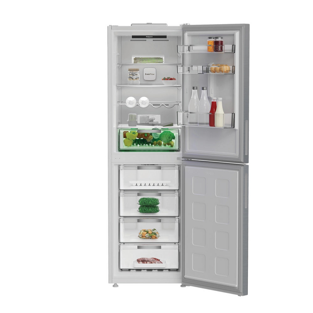 Hotpoint HPKF6353XP4UK 60/40 No Frost Fridge Freezer - Pet Inox