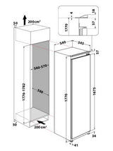 Hotpoint HTSD18A011A1 54cm Integrated Low Frost Tall Larder Fridge