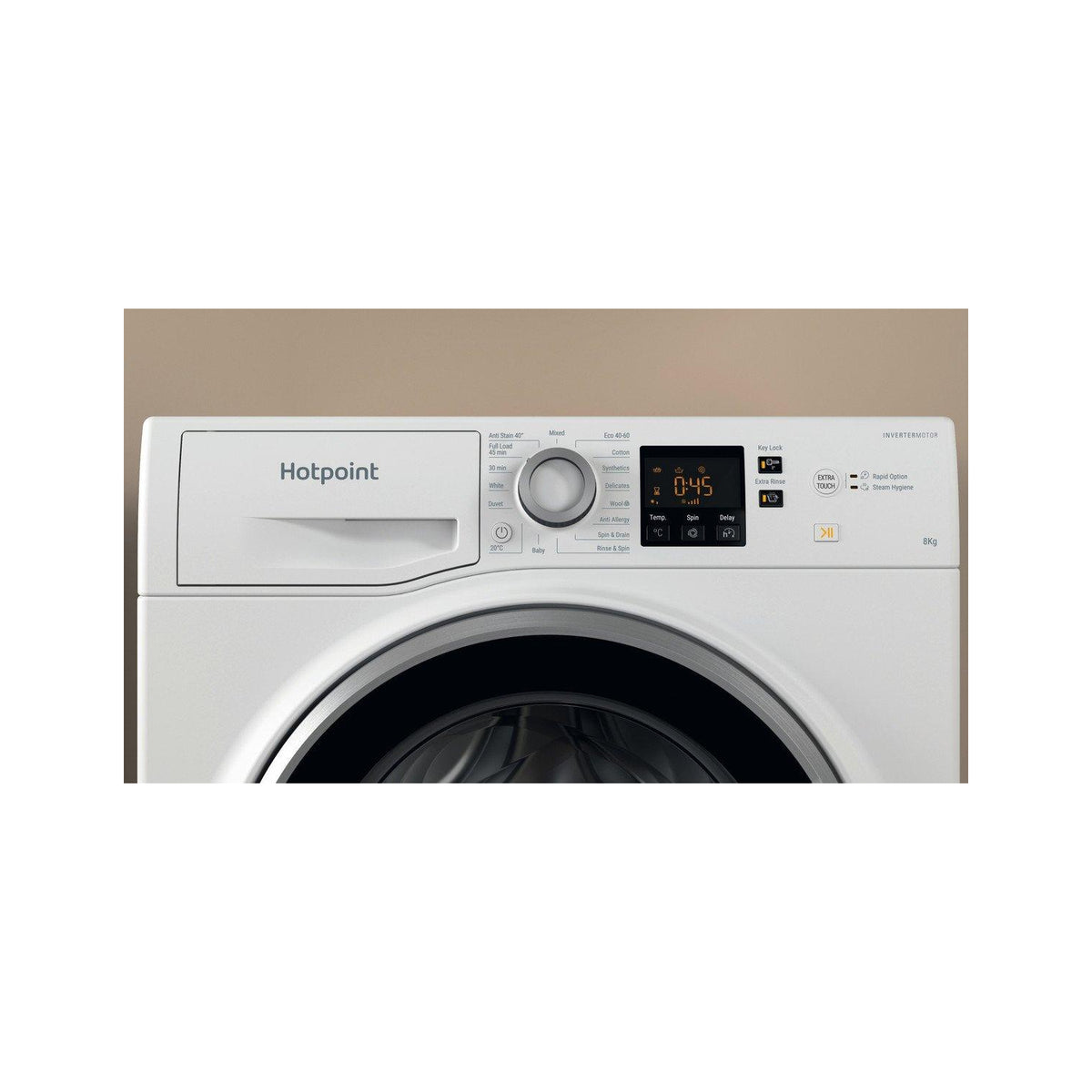 Hotpoint NSWE846WSUK 8kg 1400 Spin Washing Machine - White
