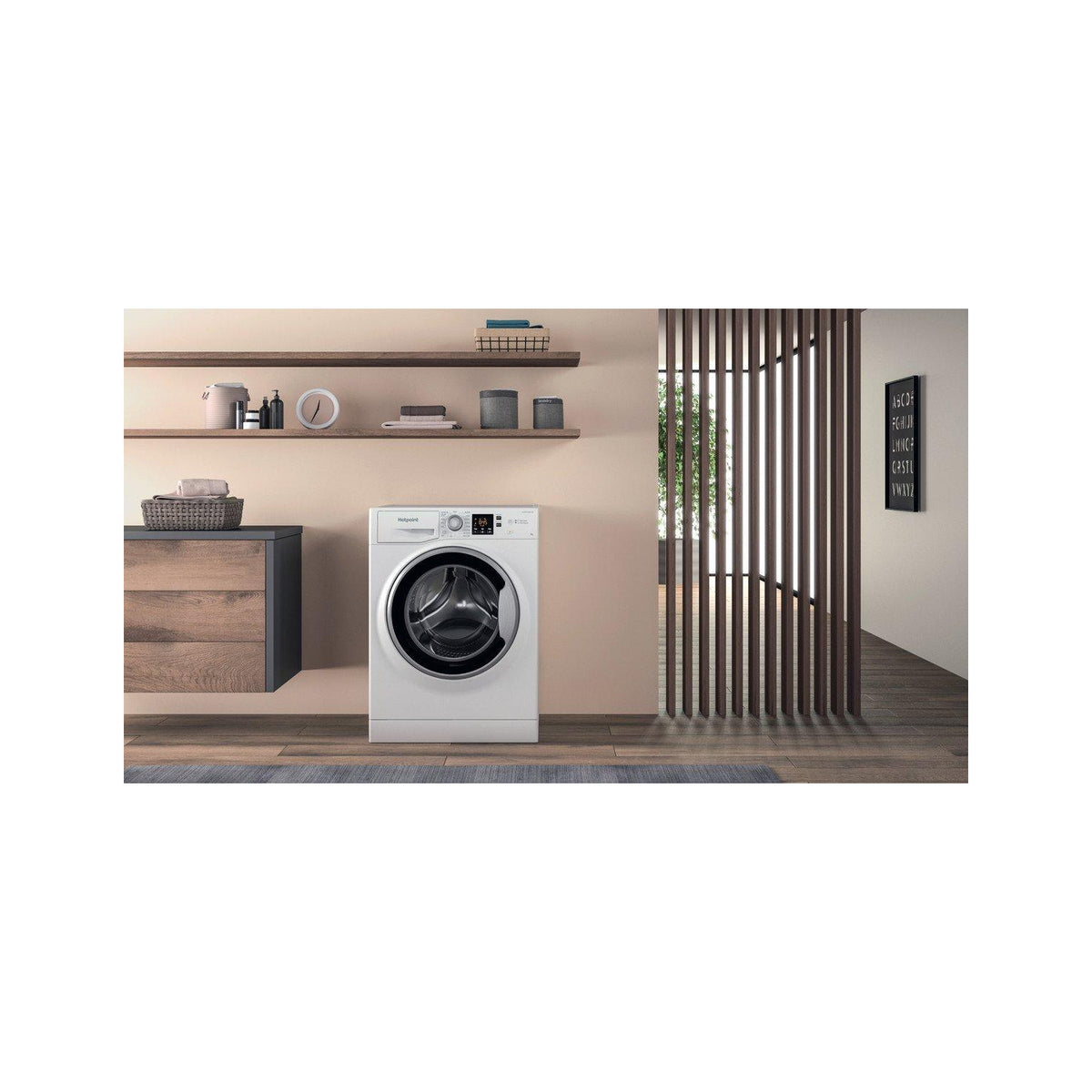 Hotpoint NSWE846WSUK 8kg 1400 Spin Washing Machine - White