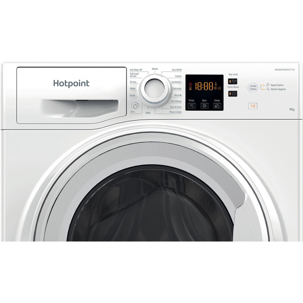 Hotpoint NSWF946WUK 9kg 1400 Spin Washing Machine - White