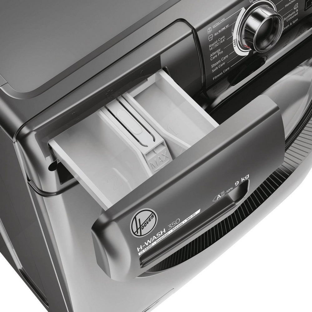 Hoover H3WPS496TAMBR68 9kg 1400 Spin Washing Machine - Graphite