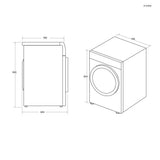 Hoover HREC10TE-80 10kg Condenser Tumble Dryer - White