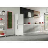 Hoover HVT3CLECKIHW 54.5cm 50/50 Low Frost Fridge Freezer - White