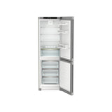 Liebherr CNSDC5203 60cm 60/40 Frost Free Fridge Freezer with EasyFresh - Silver Steel